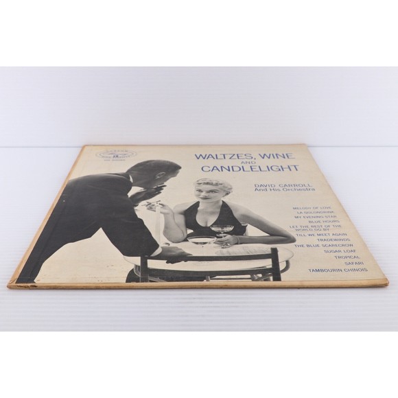 David Carroll Orchestra Waltzes, Wine & Candlelight 1955 Jazz LP Record MG 20086 - Picture 4 of 16